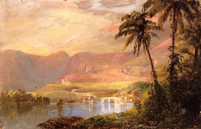 Frederic Edwin Church Tropical Landscape China oil painting art